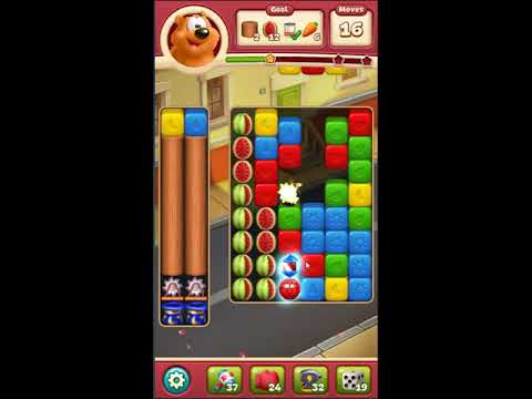 Toon Blast Level 2278 - NO BOOSTERS 🐻🐺🐱 | SKILLGAMING ✔️