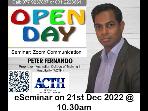 Open Day eSeminar Dec 2022