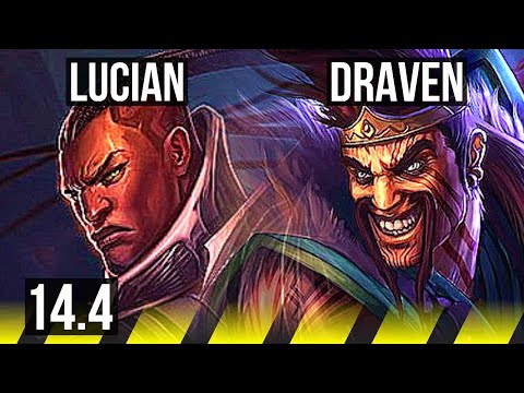 LUCIAN & Maokai vs DRAVEN & Pyke (ADC) | 7/4/13 | JP Challenger | 14.4