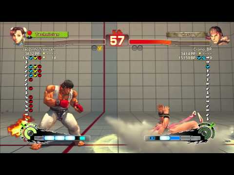 [SOA]JaozinhoTrevisan(Chun-Li) VS Crono_BR(Ryu) SSF4 AE 2012