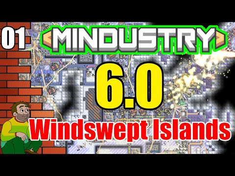 Mindustry V6 : Windswept Islands - We Were Not Prepared. Naval Units Are insane!