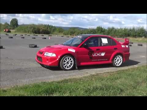 Erik Riecan /MITSUBISHI LANCER EVO VI/ Dolná Strehová RALLY-SHOW (2021.09.18.)