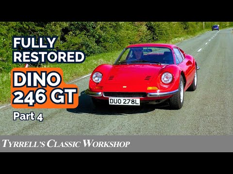 Final Touches: Dino 246 GT Restored & Road-Tested! Part 4 | Tyrrell's Classic Workshop