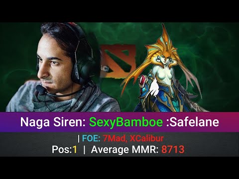 Naga Siren Perspective by SexyBamboe | @1440p | Safelane Pos:1 |  | FOE: 7Mad, XCalibur |5818660776