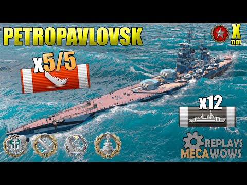 Petropavlovsk  ALL ENEMY DESTROYED Ranked Battle | World of Warships