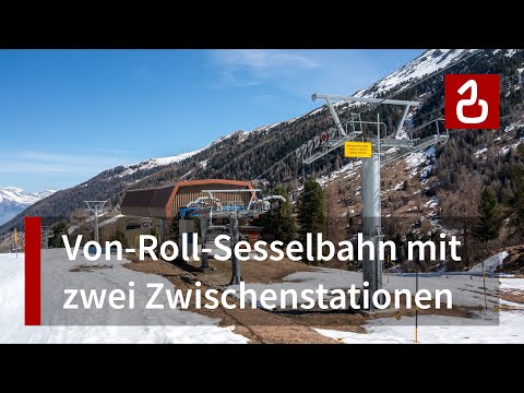 Sesselbahn Siviez - Pra Comoun - Tortin (4 Vallées)