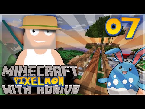 Minecraft PIXELMON with aDrive! Ep07 "The Grind is Real!" - PocketPixels Red Let's Play!
