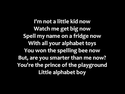 Melanie Martinez - Alphabet Boy Lyrics