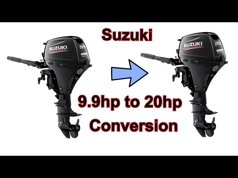 Suzuki 9.9hp to 20hp conversion - DF9.9B to DF20A