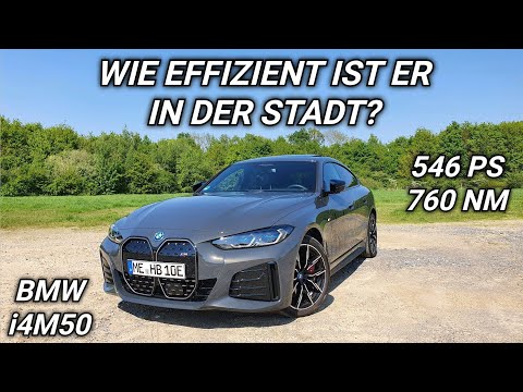 BMW i4 M50 Stadtverbrauch! Stromfresser oder doch sparsam? #elektroauto #bmwi4 #bmw