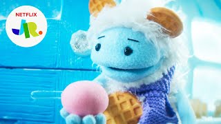 What's Freezie Day?| Waffles + Mochi Holiday Feast | Netflix Jr