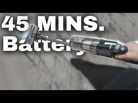 CANDY Cordless Vacuum Cleaner,45Mins Vacuum Cleaners for Home,Stick Vacuum,Strong Suction,Removeable Battery,Anti-Tangle,One Click Clean,Lightweight Handheld for Hardwood Floor Carpet Pet Hair Car video review thumbnail