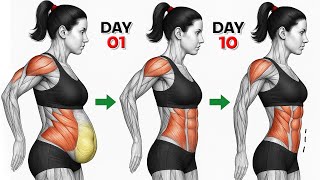 30 Min Standing Abs Workout for Women 🔥 Flatten Your Tummy & Get an Hourglass Slim Waist Fast