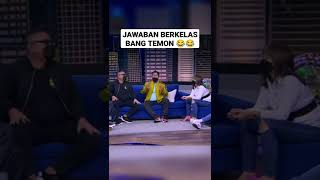 Download lagu JAWABAN BERKELAS BANG TEMON 😂😂 #shorts #tonightshow #vindes #abdel #temon #lucu mp3