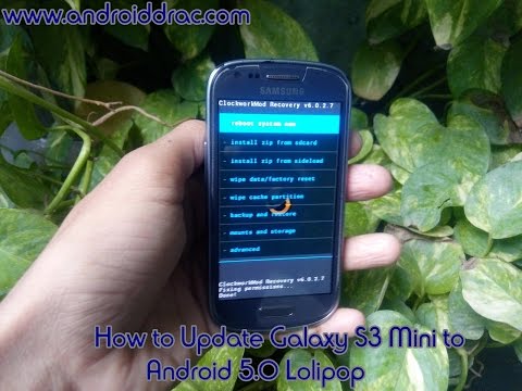 How to install Android 5.0 Lolipop in Samsung Galaxy S3 Mini