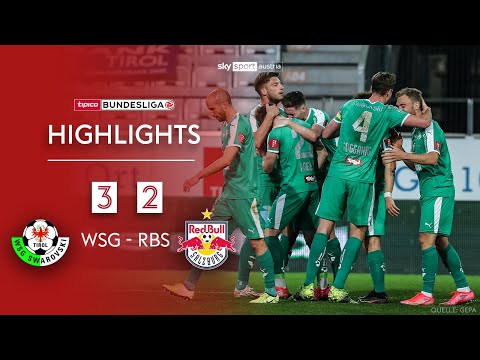 Tipico Bundesliga, 26. Runde: WSG Tirol - Red Bull Salzburg 3:2