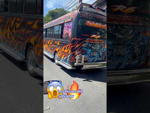 LOS BUSES DE EL SALVADOR 🔥 #shorts