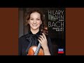 J.S. Bach: Sonata for Violin Solo No. 1 in G Minor, BWV 1001 - 3. Siciliana