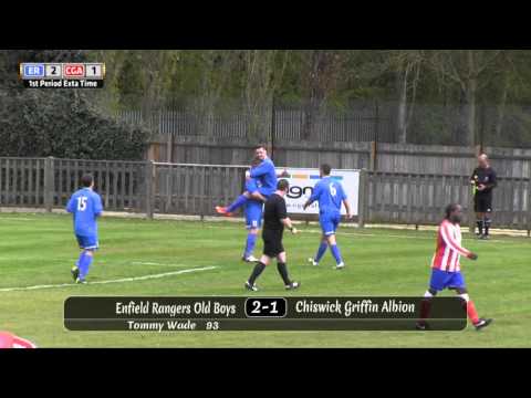 Middx 2016 Sunday Premier Cup Final - Enfield Rangers Old Boys v Chiswick Griffin Albion