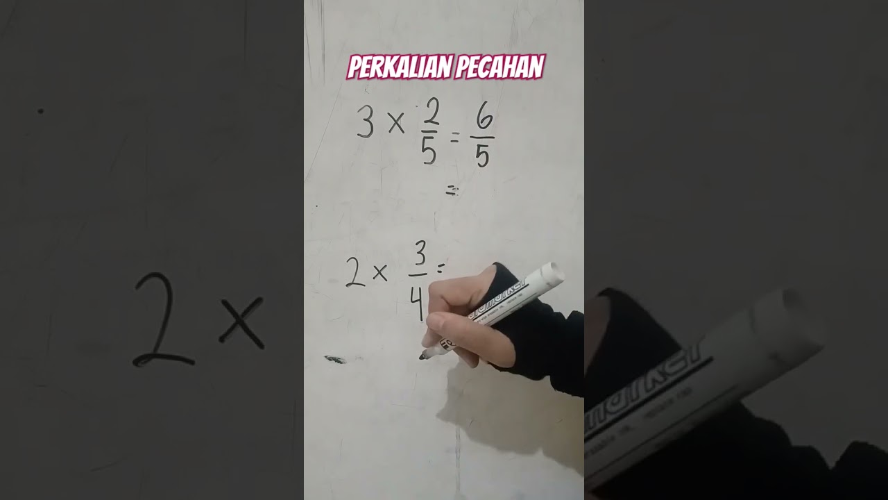 Multiplication of Fractions #fractions #mathematics #ordinaryfractions