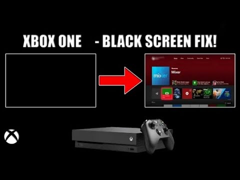 XBOX ONE BLACK SCREEN NO SIGNAL FIX