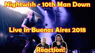 Musicians react to hearing Nightwish - 10th Man Down - Live In Buenos Aires 2018 - Decades Tour