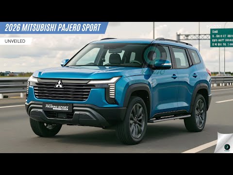 Endlich! 2026 Mitsubishi Pajero Sport enthüllt - das perfekte Abenteuerfahrzeug!