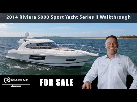 FOR SALE | 2014 Riviera 5000 Sport Yacht Series II Walkthrough