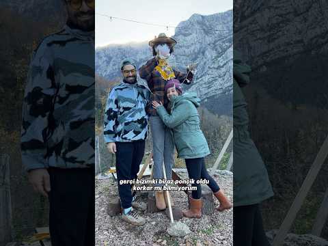 WE BUILT A FENCE IN THE GARDEN.