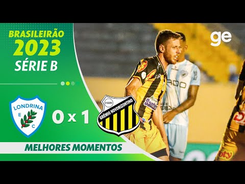 Gols e lances de Londrina x Novorizontino