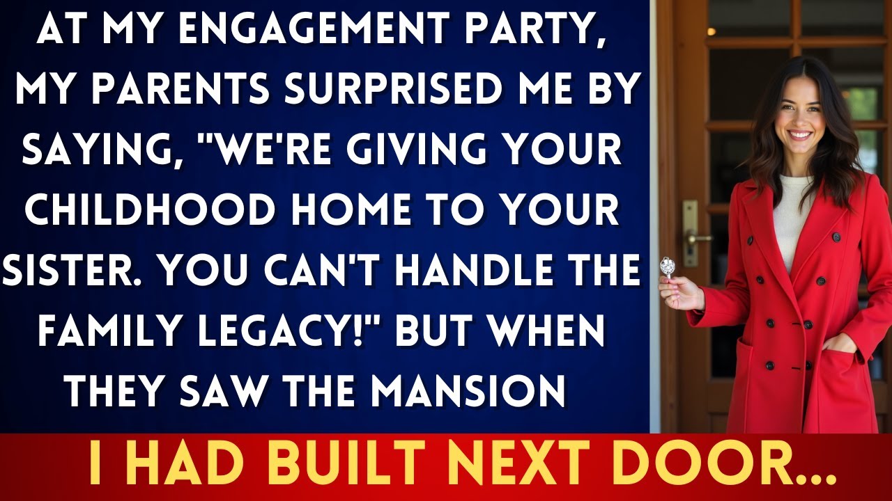 My Parents Gave My Dream Home to My Sister—Until They Discovered My Secret Plan...