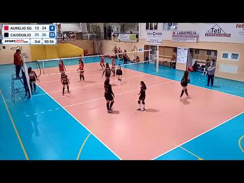 ASD Aurelio SG vs Caio Duilio Volley - u14f uisp