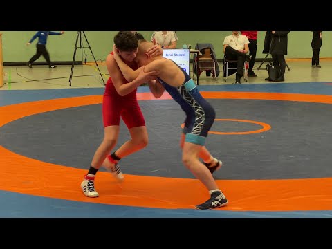Wrestling / Ringen, MDM 2023, Jugend B, 57 kg, Freestyle, Rasoul - Stenzel
