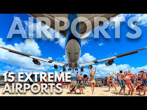 Most Dangerous Plane Landings In The World - 15 Extreme Airports