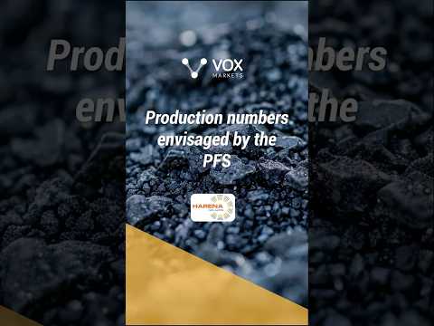 Harena Rare Earths: production numbers envisaged by the PFS