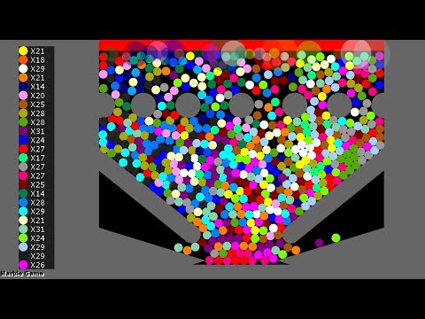 Survival Proliferation 30 - Marble Race in Algodoo