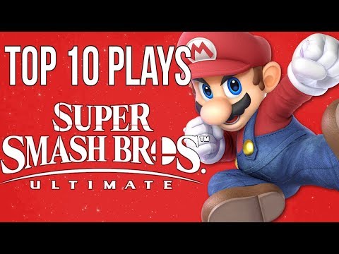 Top 10 Super Smash Bros Ultimate Plays @ E3/Rage 2018 - SSBU