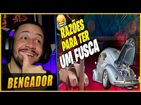 REACT RAZÕES PARA TER UM FUSCA @BrasilAutomotivo