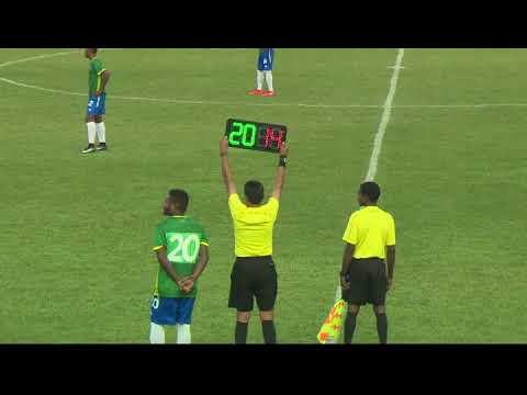 Pacific Mini Games Van2017 Soccer  Tuvalu and Solomon Island