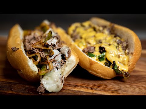 The Rib-eye Philly Cheese STEAK Challenge | Ft. Kosmos...