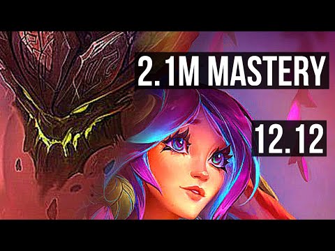 MALPHITE vs LILLIA (TOP) | 1800+ games, 2.1M mastery, 2/1/6 | NA Master | 12.12