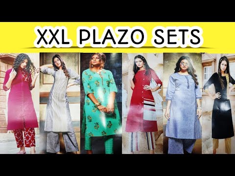 XXL PLAZO SETS BRANDED COLLECTION||COURIER AVAILABLE 8885537797||JOYS TRENDS VLOGS