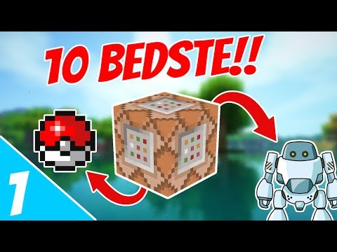 10 BEST COMMAND BLOCKS!!  - Danish Minecraft