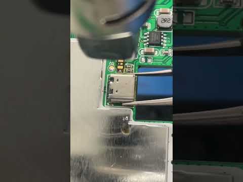 Remember To Use Extra Flux When Doing USB Port Replacement Exercise!