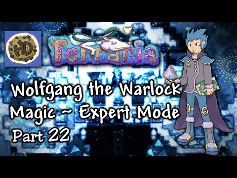 Terraria 1.3 Expert Warlock Let's Play Part 22 Typhoons, Fishrons, & Pixels! | 1.3 mage playthrough