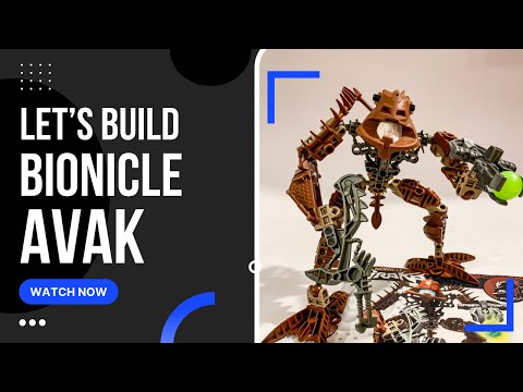 Lets Build Lego Bionicle - Piraka Avak (8904)
