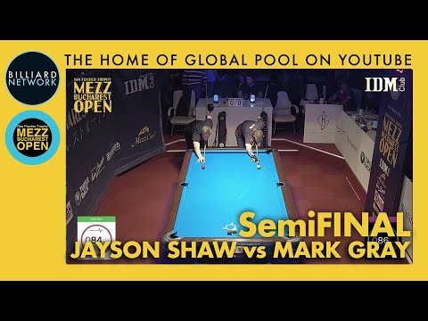 Jayson SHAW  vs Mark Gray  - Mezz Bucharest Open