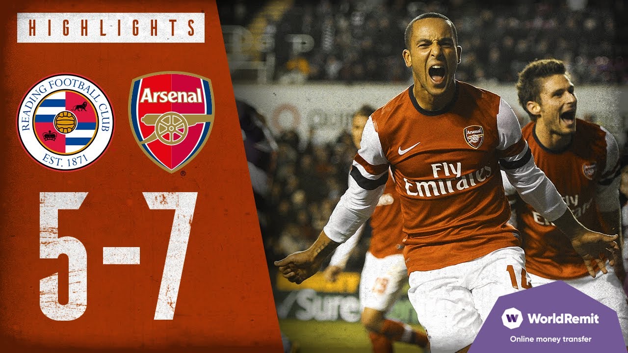 Watch video THE CRAZIEST MATCH EVER! | Reading 5-7 Arsenal | Classic highlights | 2012 Now THE CRAZIEST MATCH EVER! | Reading 5-7 Arsenal | Classic highlights | 2012