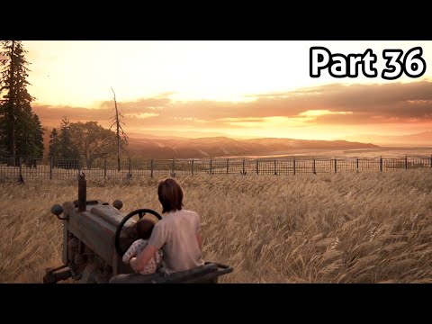 THE LAST OF US 2 Walkthrough Gameplay Part 36-Abby Vs Ellie (Fight)