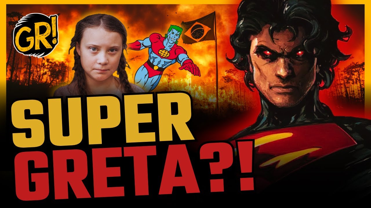ABSOLUTE SUPERMAN: UMA MISTURA TRISTE DE GRETA THUNBERG COM CAPITÃO PLANETA DEPRESSIVO!